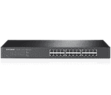 TP-LINK SWITCH 24 PUERTOS 10/100 Mbps TL-SF1024 RACKEABLE