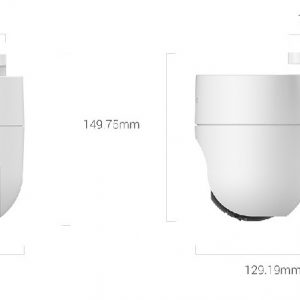 Camara Wifi Con Movimiento Horizontal y Vertical EZVIZ 2MP 4mm